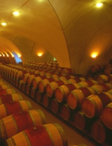 Cellar at Domaine Lagrezette